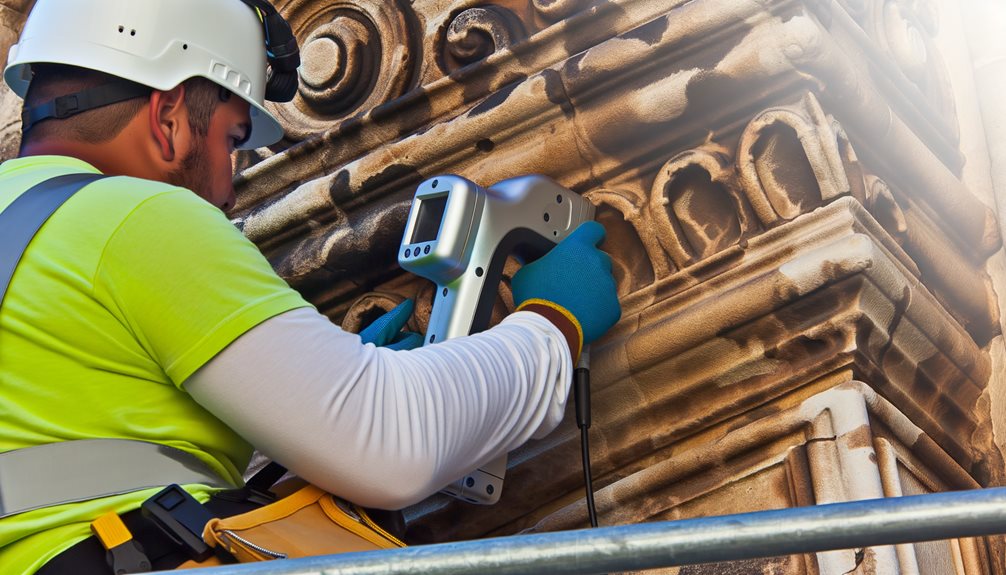 technology enhances masonry restoration